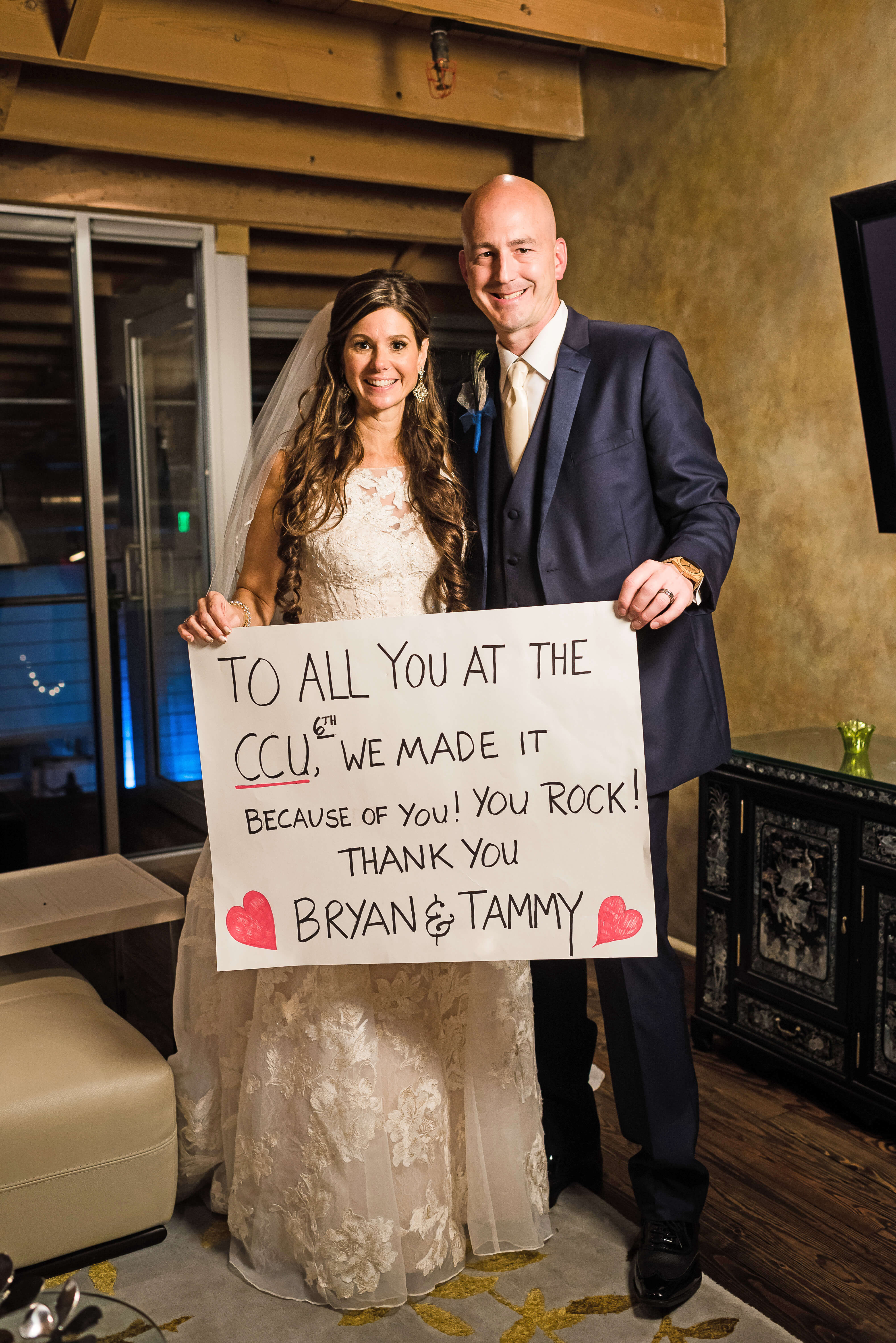 Tammy and Bryan wedding thank you