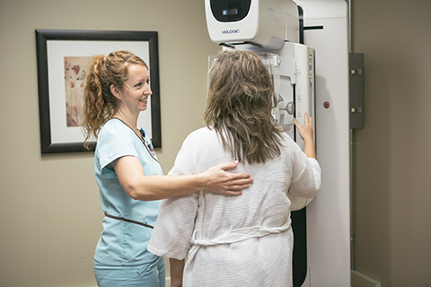 3D mammogram at Williamson Medical Center