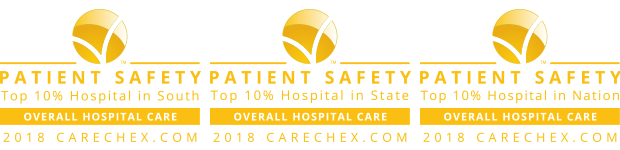 Top 10% patient safety icons, 2018