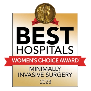 Women's Choice Award Minimally Invasive Surgery 2023